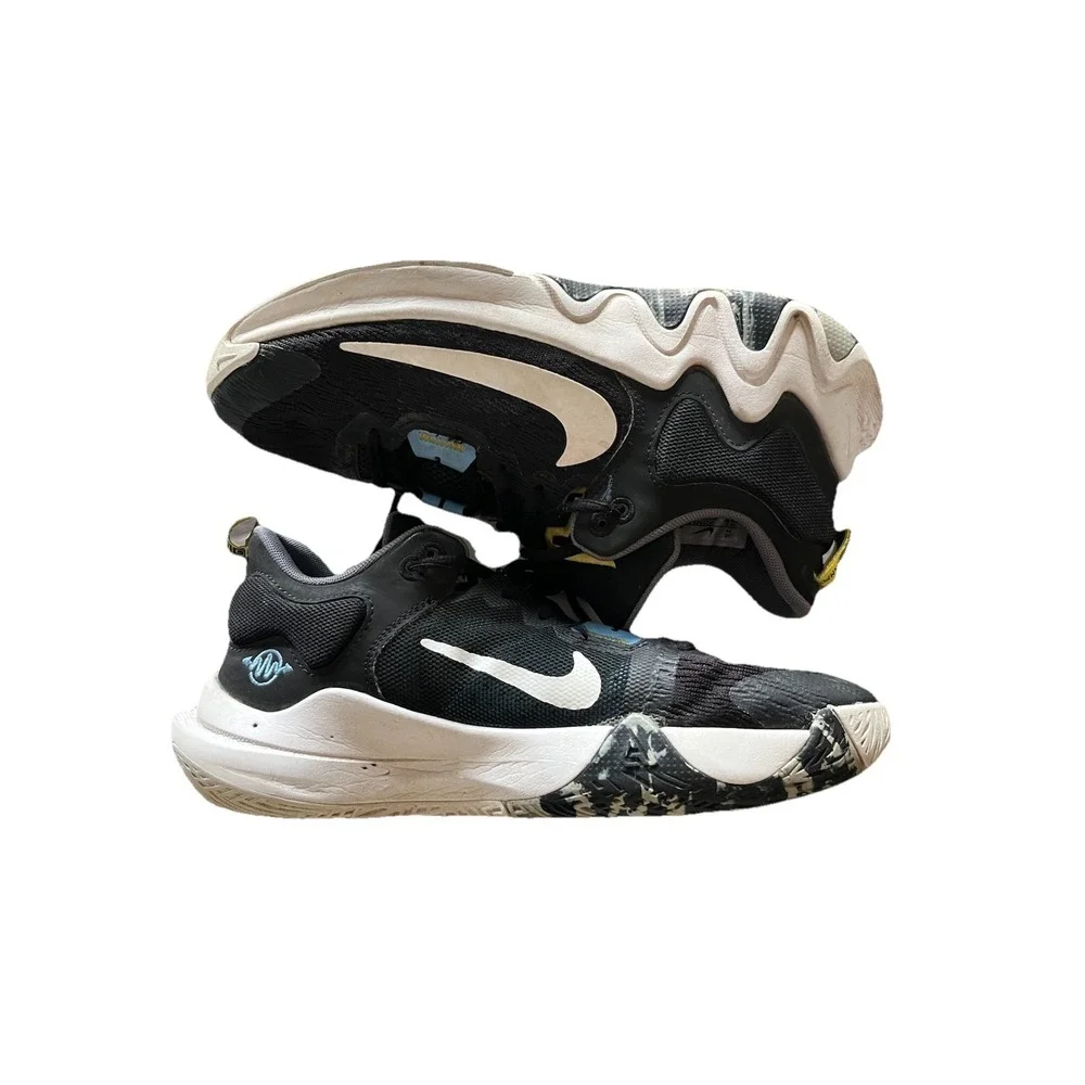 Nike Giannis Immortality 2 Youth 7Y Basketball Shoes Black University Blue 7‎